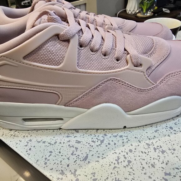 Air Jordan 4 RM Mens Size 10 US Womens 11.5 Pink Oxford Phantom Sail FQ7940-600 - Picture 8 of 9